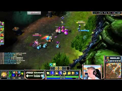 Rekkles - Ezreal vs Jinx Challenger Ranked solo queue AD