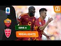 SPEKTAKEL IN DE SLOTFASE!? | AS Roma vs Monza | Serie A 2023/24 | Samenvatting