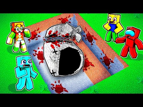 Encontramos Un BLOOP ATERRADOR ENTERRADO en Minecraft…