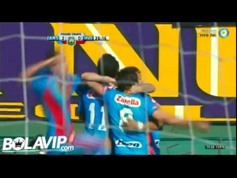 Gol de Gabriel Milito en contral - Arsenal vs Independiente - Torneo Clausura - HD FULL