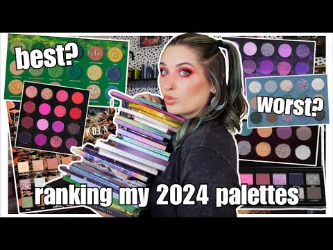 Ranking All Of The Palettes I've Tried So Far This Year!