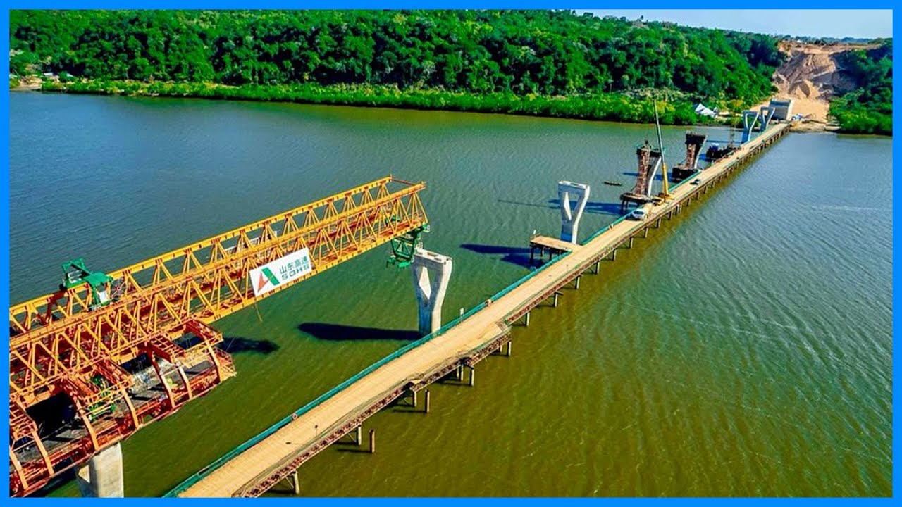 KAZI KAZI!!! SHUHUDIA KASI YA UJENZI WA DARAJA LA PANGANI // WAFIKIA ASILIMIA 74%