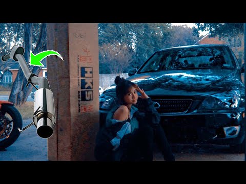 NEW HKS Exhaust on GIRLFRIENDS IS300!