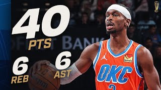 SGA Was In MVP Form With 40 PTS vs Timberwolves | November 26, 2025