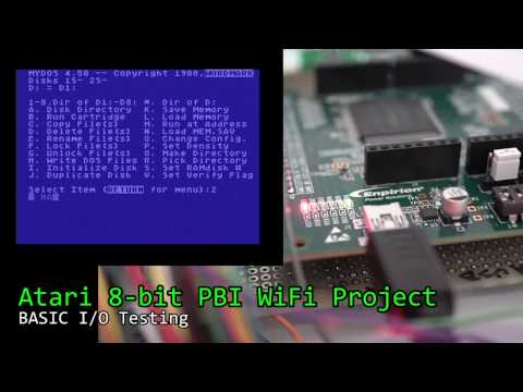 Atari 8-bit PBI WiFi Project: BASIC I/O Test