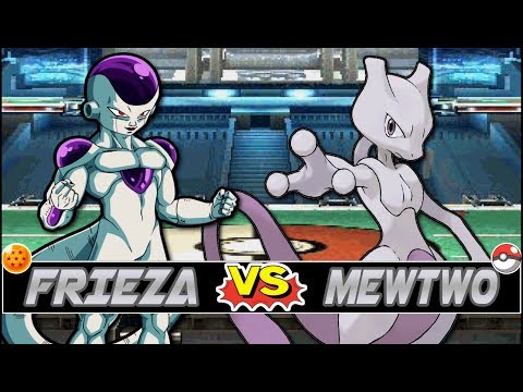 M.U.G.E.N. Battles | Final Form Freezer vs Mewtwo | Dragon Ball Z vs Pokemon