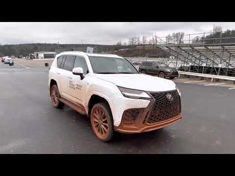 Dirty! 2022 Lexus LX 600 F SPORT | Lexus Off Road Adventure | Michelin Raceway Road Atlanta