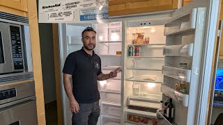 KitchenAid built-in fridge not cooling KSSO48FMX01 | How to replace W10629033