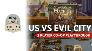 City of the Great Machine Board Game | Cooperative Gameplay | Review