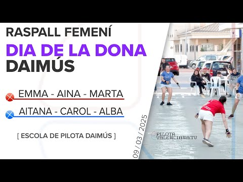 ⚾️ ✨Raspall Femení ✨ 🟣 Dia de la Dona | Daimús