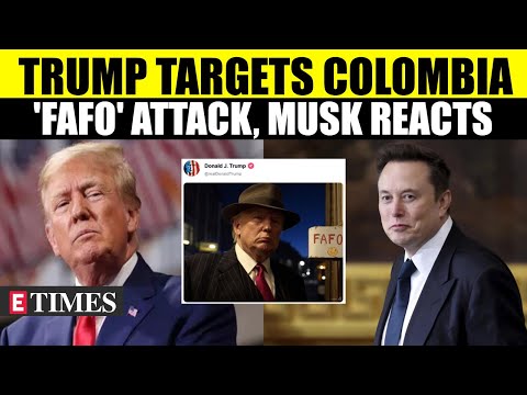 Trump Unleashes A Game-Changing Move On Colombia | 'FAFO' Attack On Gustavo Petro, Elon Reacts