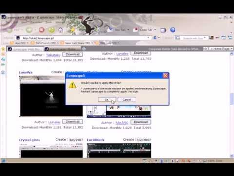 How Get Skin for Lunascape and change