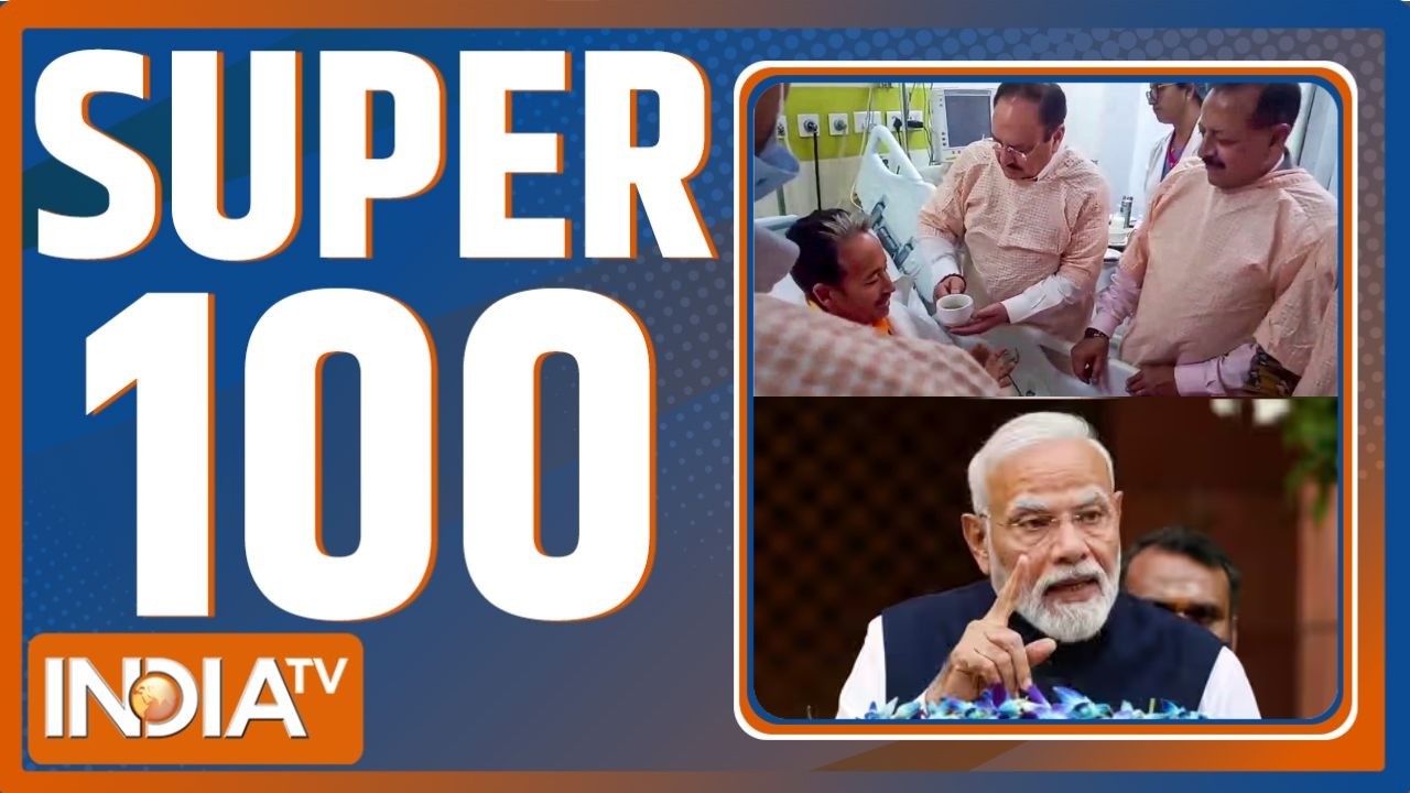 Super 100: Sonam Wangchuk Ends Hunger Strike | PM Modi on Paper Leak | JP Nadda | CJP Protest