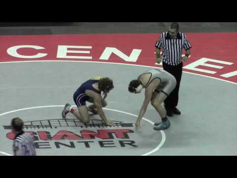 Stillings v. Barley - 2017 PIAA Wrestling Championships - 160 lb. Semifinal