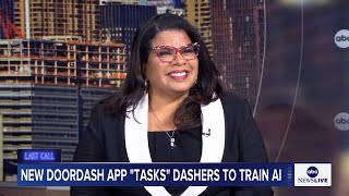 DoorDash, AI, and the Future of Jobs | Alicia Lyttle on ABC News Live