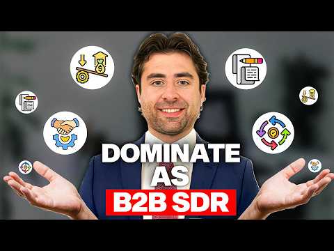 How to DOMINATE as an SDR/BDR (B2B Sales)