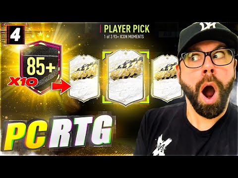 Opening Our First ICON MOMENTS pp! 85+ X10 Players packs!   pre- FIFA23 PC PMRTG #4