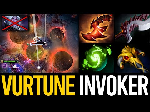 LOOK WHO'S BACK!! GOD INVOKER VURTUNE - EPIC COMBO REFREHSHER + ABYSSAL BLADE | Dota 2 Invoker
