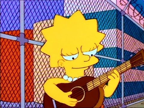 Lisa Simpson - Union Strike folk Song LONG VERSION Protest song