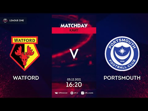 AFL21. England. League One. Day 21. Watford - Portsmouth