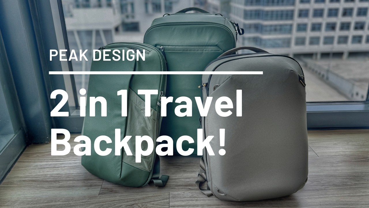 NEW Peak Design Travel Backpack 2-in-1 and 20L Travel Pack First Look!