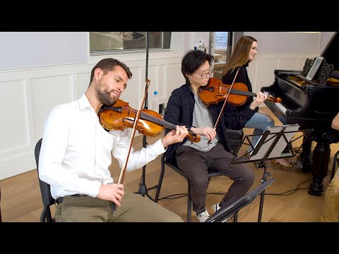 Coldplay - Fix You [Brooklyn Duo + Dover Quartet]