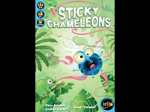 The Purge: # 2043 Sticky Chameleons: An unique game of sticky tongues catching bugs