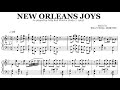 Jelly Roll Morton - New Orleans Joys | Transcription