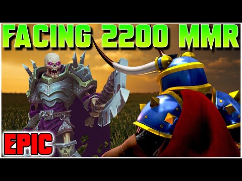 [EPIC] FACING A 2200 MMR OPPONENT! | WC3 | Grubby