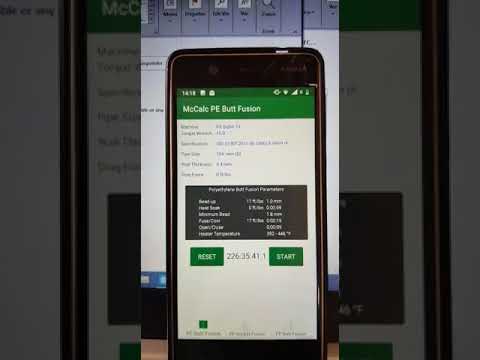 Mccalc  for calculating fusion parameters with Pitbull14