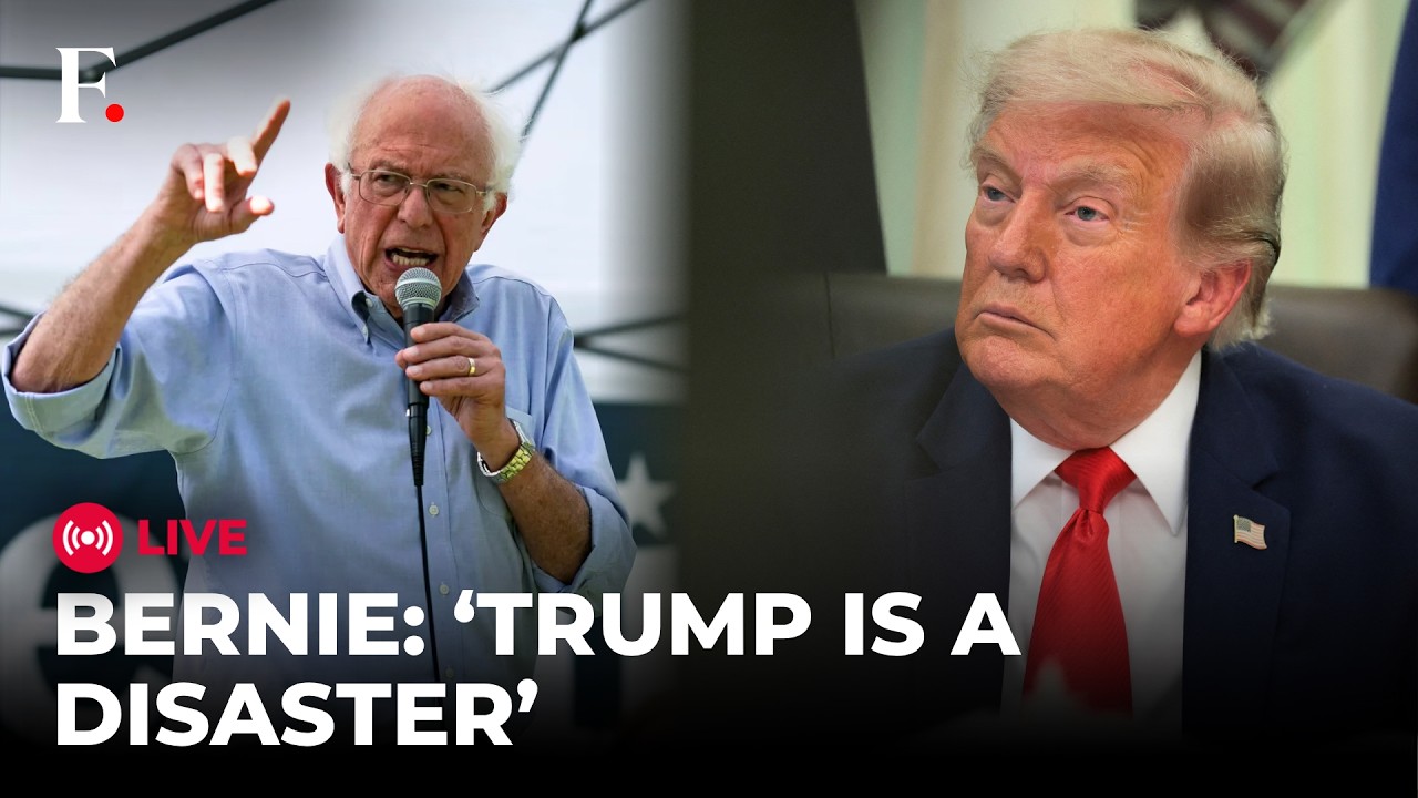 BERNIE SANDERS LIVE: 'Unstable and Increasingly Out of Control' Senator Sanders Slams Trump