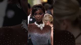 OMGG! Her Dress Had 98,000 Crystals! She looked like a mermaid #anokyai #supermodel #unreal