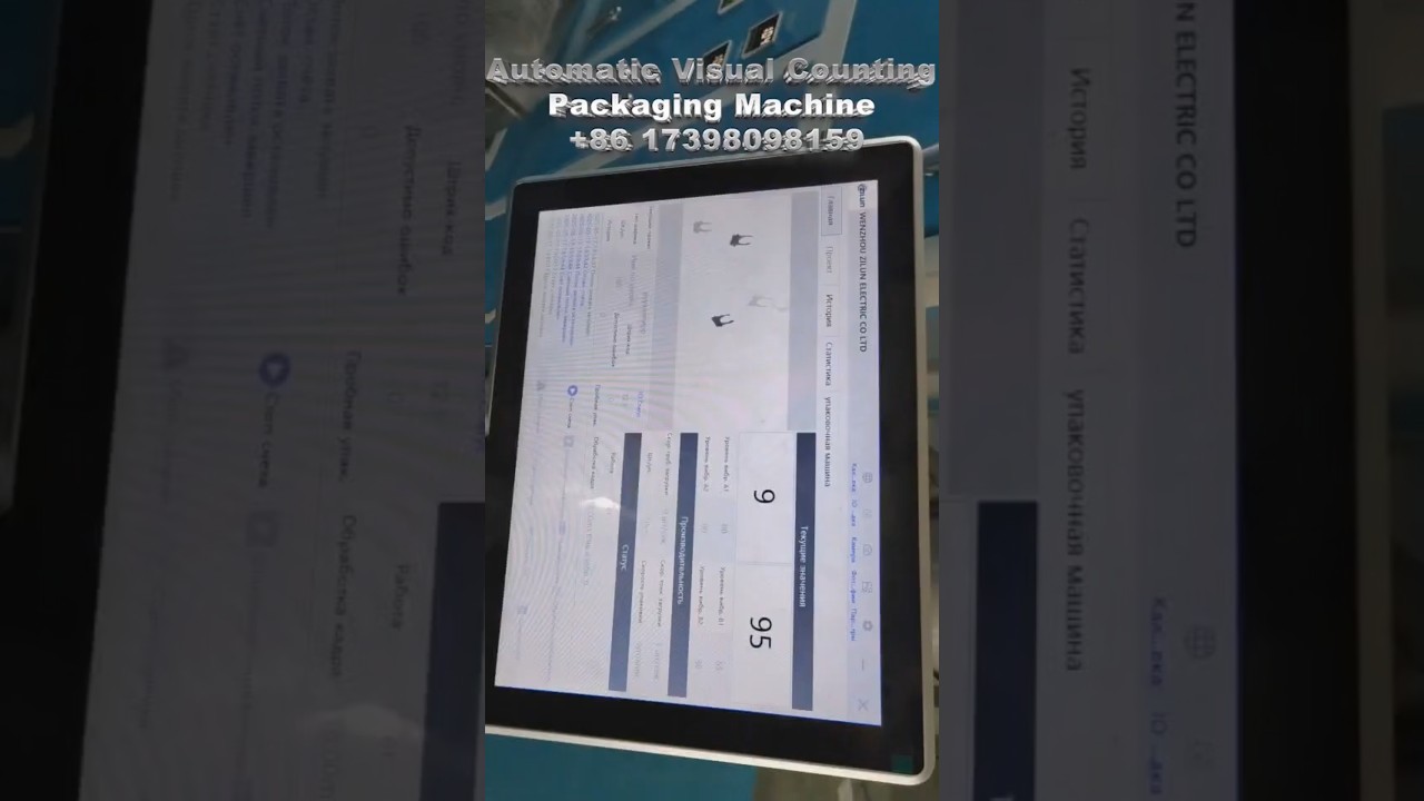 CCD Automatic Visual Counting Packaging Machine  #machine