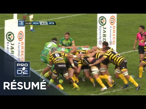 PRO D2 - Résumé Mont-de-Marsan-Montauban: 51-13 - J07 - Saison 2019/2020