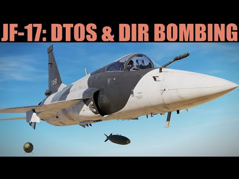 JF-17 Thunder: Unguided Bombing (DTOS/DIR) Tutorial | DCS WORLD