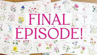 New Year, New Skills | Paint the Last 2 Flowers of Our Seasonal Watercolour Journey