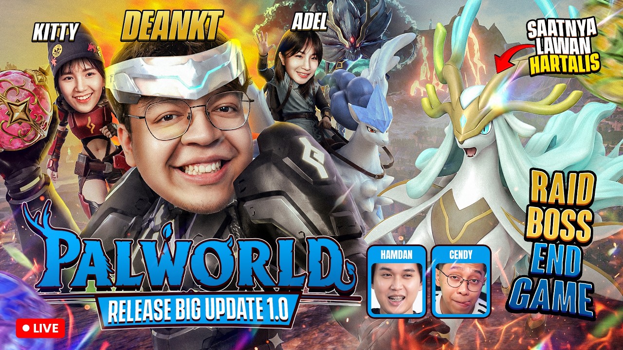 RAID BOSS TIME !! KITA GANYANG HARTALIS ULTRA HARD MODE ??? PALWORLD EP. 5