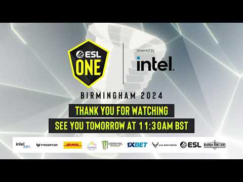 ESL One Birmingham 2024 - Day 3 Stream A - Full Show