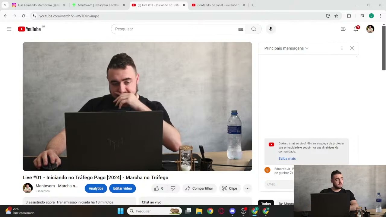 Live #01 - Iniciando no Tráfego Pago [2024] - Marcha no Tráfego [FACEBOOK ADS]