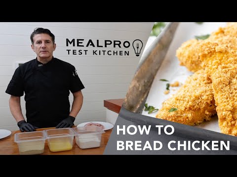 How to Bread Chicken | Standard Breading Procedure
