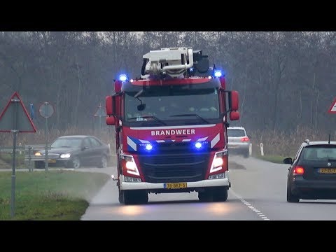 [22.12.2019] Brandweer rukt uit voor schoorsteenbrand Spoarstrjitte Súd Zwagerbosch