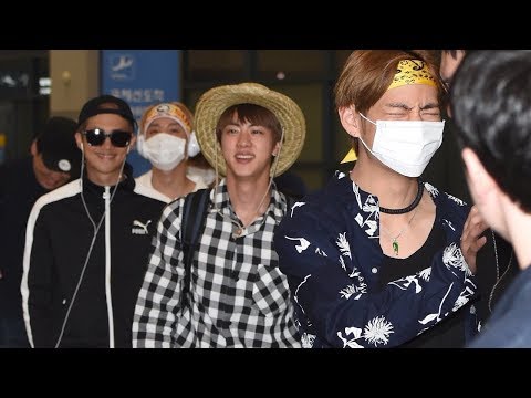 [170414] BTS ARRIVED IN INCHEON AIRPORT FROM HAWAII