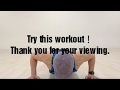 HOME WORKOUT! Push up 11variation.Beginner~Basic