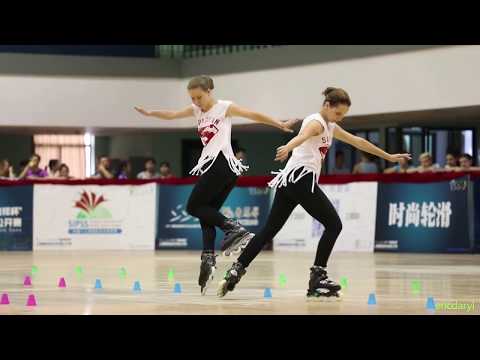2017 SSO Pair Slalom 9th Koniukhova Daria，Amirnova Anna (Russia)
