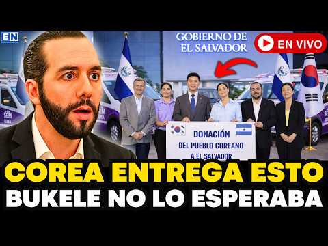 🇰🇷 ¡INESPERADO! Coreanos dejan sin palabras a Bukele en El Salvador