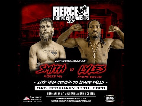 FULL FIERCE FIGHT | ARTIS LYLES VS. JON SMITH | FFC 24 | IDAHO FALLS, IDAHO