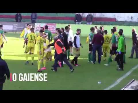 Os violentos confrontos após o jogo Dragões Sandinenses-Gulpilhares