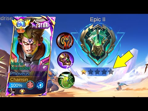 FIRST RANK IN SEASON 39🔥| PHOVEUS BEST BUILD 2025(INSANE DAMAGE)