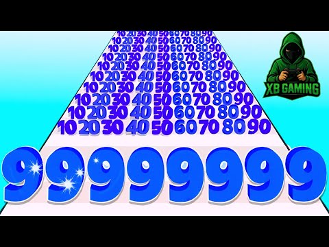 Number Master Run and Merge – Pro Player vs Noob Run!