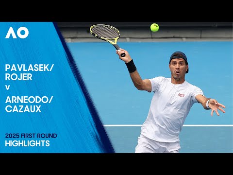 Pavlasek/Rojer v Arneodo/Cazaux Highlights | Australian Open 2025 First Round